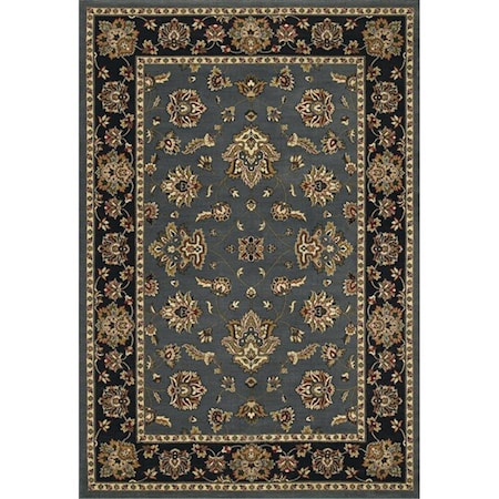 Sphinx By Oriental Weavers Area Rugs, Ariana 623H3 8' Round Round - Blue/ Black-Polypropylene A623H3240240ST